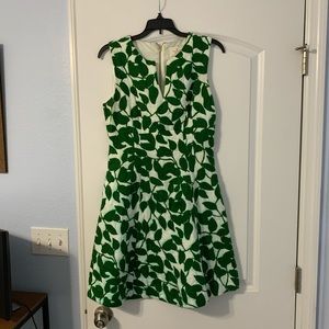 Kate Spade Garden Leaves Dress
